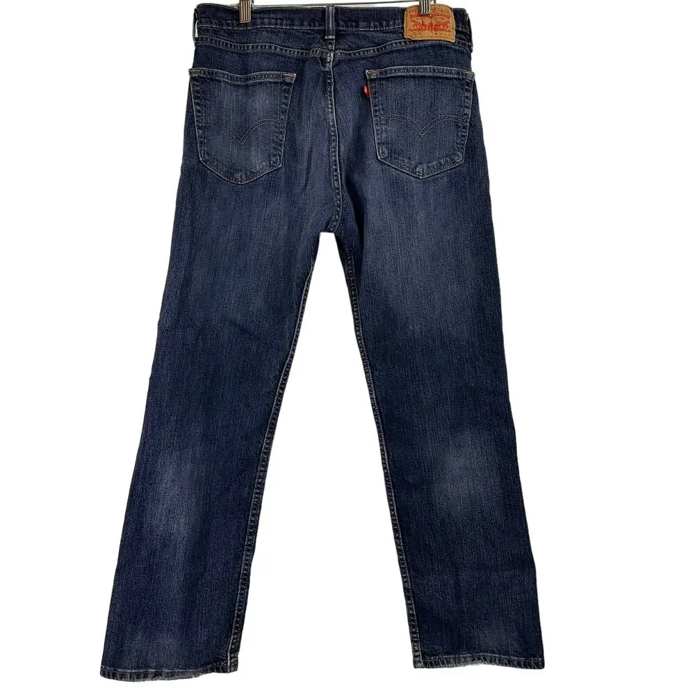 Levi's 505 Men's Straight Cut Jeans Size 34